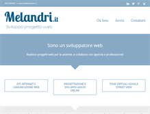 Tablet Screenshot of melandri.it